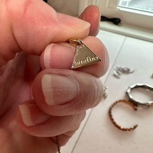 Beautiful green and gold Serefina necklace